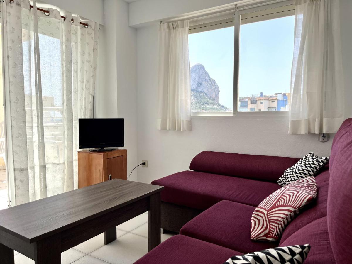 Primera Linea Con Piscina En Calpe Exterior foto