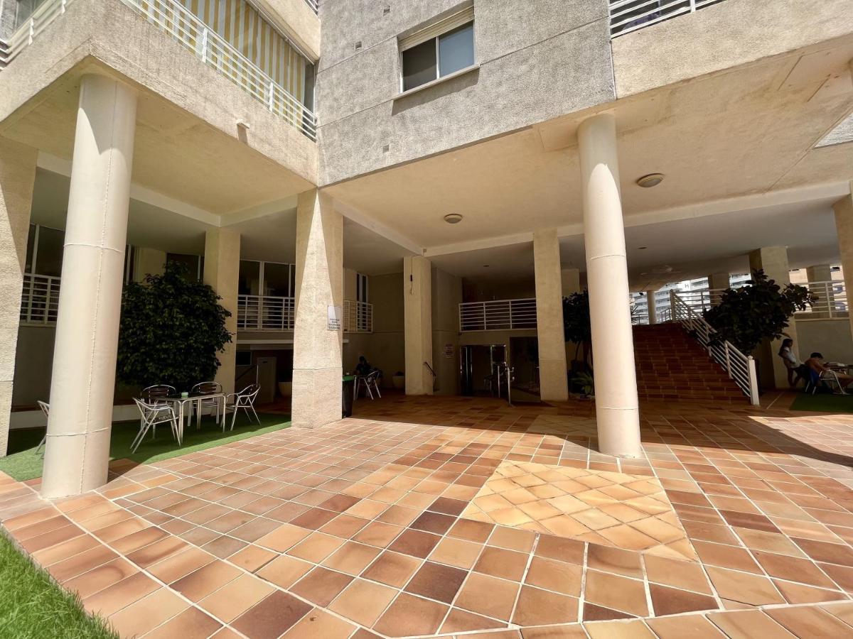 Primera Linea Con Piscina En Calpe Exterior foto